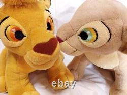 Disney Le Roi Lion Simba Nala Paire Jouet en Peluche Original