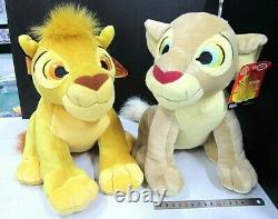Disney Le Roi Lion Simba Nala S00455 Prix Sega Gesen Paire Plush Nouveauté Japon