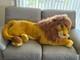Disney Le Roi Lion Simba Vintage Jumbo Peluche Animal Douglas Co. 60 Près De Parfait