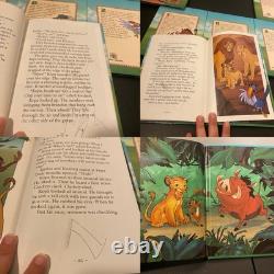 Disney Le Roi Lion Six Nouvelles Aventures 1994 Ensemble Complet de Livres Reliés à Lire