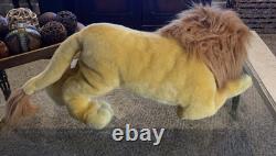 Disney Le Roi Lion VTG Jumbo Avec Étiquettes Simba Adulte Peluche Stuffed Mattel Crinière Épanouie