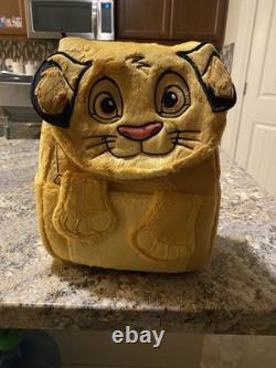 Disney Le Roi Lion sac à dos Loungefly peluche Simba exclusif 30e anniversaire, neuf avec étiquette