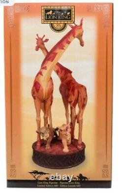 Disney Legacy Collection Lion King 25ème Anniversaire Le 650 Giraffes Figurine