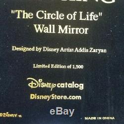 Disney Limited Edition Roi Lion 10e Anniversaire Du Cercle De La Vie Grand Miroir