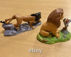 Disney Lion King Figurine Set Disney Store Simba Nala Mufasa Zazu Y16017