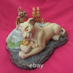 Disney Lion King Sarabi & Simba Le Nouveau Prince Statue Figurines