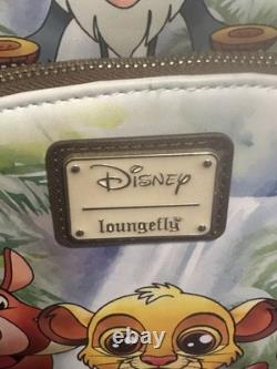 Disney Loungefly Le Roi Lion Rafiki Simba Timon Pumbaa Mini sac à dos Jungle