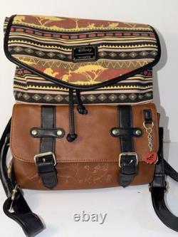 Disney Loungefly Le Roi Lion Safari Sac à dos Rucksack BoxLunch Exclusif