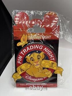 Disney Paris Simba Butterfly Pin Trading Night Le 400 Super Jumbo Pin Lion King