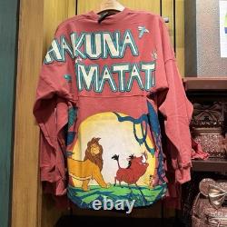 Disney Parks Animal Kingdom Spirit Jersey Le Roi Lion Taille XL