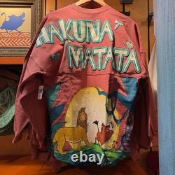 Disney Parks Animal Kingdom Spirit Jersey Le Roi Lion Taille XL