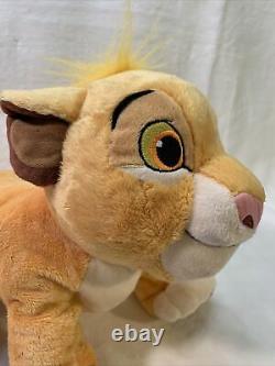 Disney Parks Grand Simba Lion King Peluche Animal Farci Authentic 14 Soft Toy