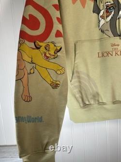 Disney Parks LE ROI LION Sweat à capuche graphique XS