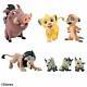 Disney Personnage Fluffy Puffy Lion King & Villains 7 Set Figure Anime From Japan