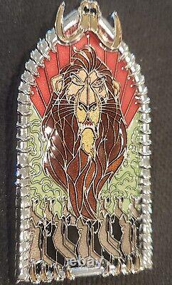 Disney Pin 00040 LE ROI LION CICATRICE FENÊTRE PP Échantillon de préproduction Preuve LE 3