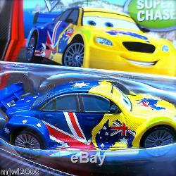 Disney Pixar Cars 2 Memo Russe Frosty Rojas Jr Flash Long Ge Lot 5 Super Chase