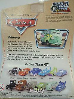 Disney Pixar Cars Filmore (fillmore) Carte D’orthographe Parfaite Avant Et Arrière
