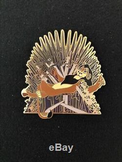 Disney Scar Le Roi Lion Game Of Thrones Trône De Fer Mashup Fantasy Pin Rare