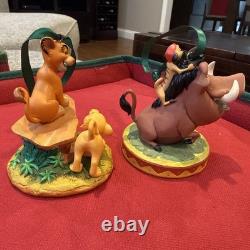 Disney Sketchbook – Lot de 2 décorations de Noël Simba/Nala et Timon/Pumbaa – Le Roi Lion – 2011