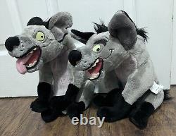 Disney Store 15 Banzai Ed Hyenas Peluche Le Roi Lion Jouet Ensemble RARE