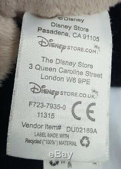 Disney Store Exclusif Ed (lion King) De Doux Hyène En Peluche En Peluche Stamped Rare