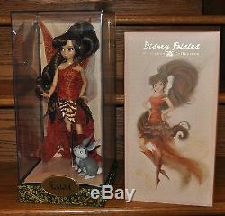 Disney Store Fairies Collection Designer Le Fawn Fairy Doll & Bunny 11 Pouces Nouveau
