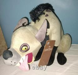 Disney Store Japon Ensemble de Peluches Le Roi Lion Grand 10 SCAR, ED et ZAZU Méchants