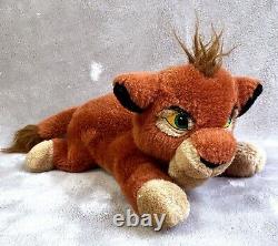 Disney Store Kovu Lion King II 2 La Fierté De Simba En Peluche Farcie Rare