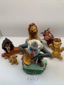 Disney Store Le Roi Lion Figurines en porcelaine lot de 6 figurines d'action Disney Chine