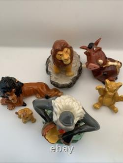 Disney Store Le Roi Lion Figurines en porcelaine lot de 6 figurines d'action Disney Chine