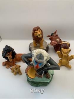 Disney Store Le Roi Lion Figurines en porcelaine lot de 6 figurines d'action Disney Chine