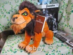 Disney Store Limited Peluche Scar du Roi Lion Hauteur 26 cm 1031 M