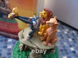 Disney Store Lion King Musical Revolving Figure Simba Brand New Very Rare Enesco