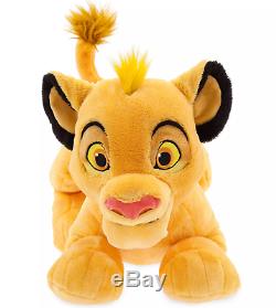 Disney Store Roi Lion Mufasa Scar Simba Pumbaa Complete Grand 7 Peluche Régl.nouv