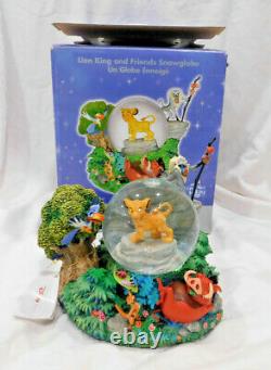 Disney The Lion King Musical Snowglobe Iob I Just Can't Wait To Be King Simba