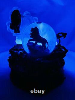 Disney The Lion King Snowglobe Original Box Entièrement Fonctionnant - Perfect Rare
