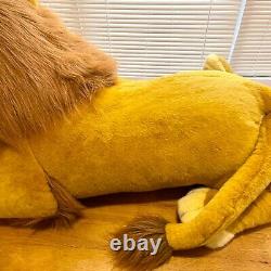 Disney The Lion King Vintage Douglas Adulte Simba Jumbo Plush 40+
