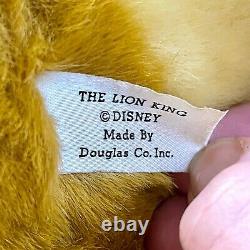Disney The Lion King Vintage Douglas Adulte Simba Jumbo Plush 40+