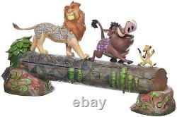 Disney Traditions Carefree Camaraderie Simba, Timon Et Pumbaa Figurine (skujl)