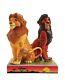 Disney Traditions Simba Et Scar Figurine De 16,5cm (le Roi Lion)
