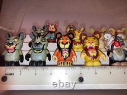 Disney VINYLMATION Le Roi Lion SIMBA Ed CHASER Mufasa PUMBA Rafiki SCAR Timon Zazu