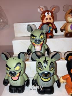 Disney VINYLMATION Le Roi Lion SIMBA Ed CHASER Mufasa PUMBA Rafiki SCAR Timon Zazu