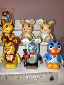 Disney VINYLMATION Le Roi Lion SIMBA Ed CHASER Mufasa PUMBA Rafiki SCAR Timon Zazu