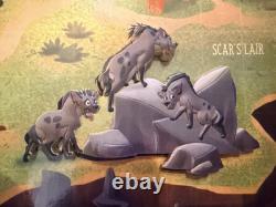 Disney WDI D23 Expo 2024 Cartes Le Roi Lion LE 400 Coffret de pins en édition limitée