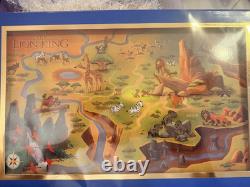 Disney WDI D23 Expo 2024 Cartes Le Roi Lion LE 400 Coffret de pins en édition limitée