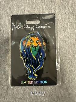 Disney WDI Scar Color Splash Pin LE 250 Lion King V01 translates to: <br/> 
<br/>  Disney WDI Scar Color Splash Pin LE 250 Roi Lion V01