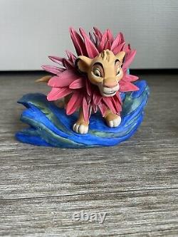 Disney Wdcc Le Roi Lion Simba Petit Roi Grande Statue Rugissement Le 303 Sur 1500