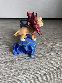 Disney Wdcc Le Roi Lion Simba Petit Roi Grande Statue Rugissement Le 303 Sur 1500