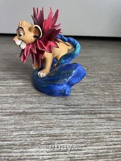 Disney Wdcc Le Roi Lion Simba Petit Roi Grande Statue Rugissement Le 303 Sur 1500