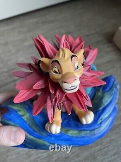 Disney Wdcc Le Roi Lion Simba Petit Roi Grande Statue Rugissement Le 303 Sur 1500